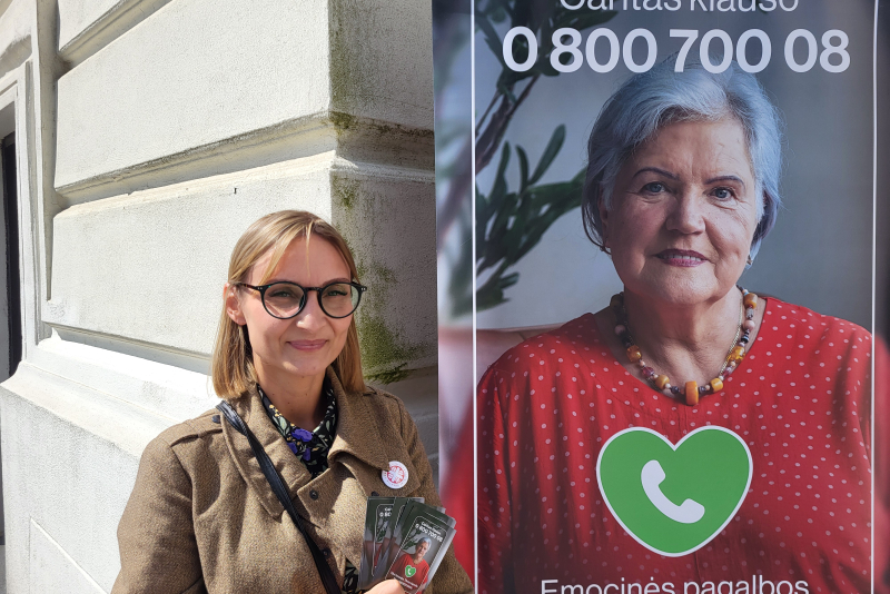 Caritas klauso iš Marijampolės – savanoriai drąsina nepasiduoti vienišumui